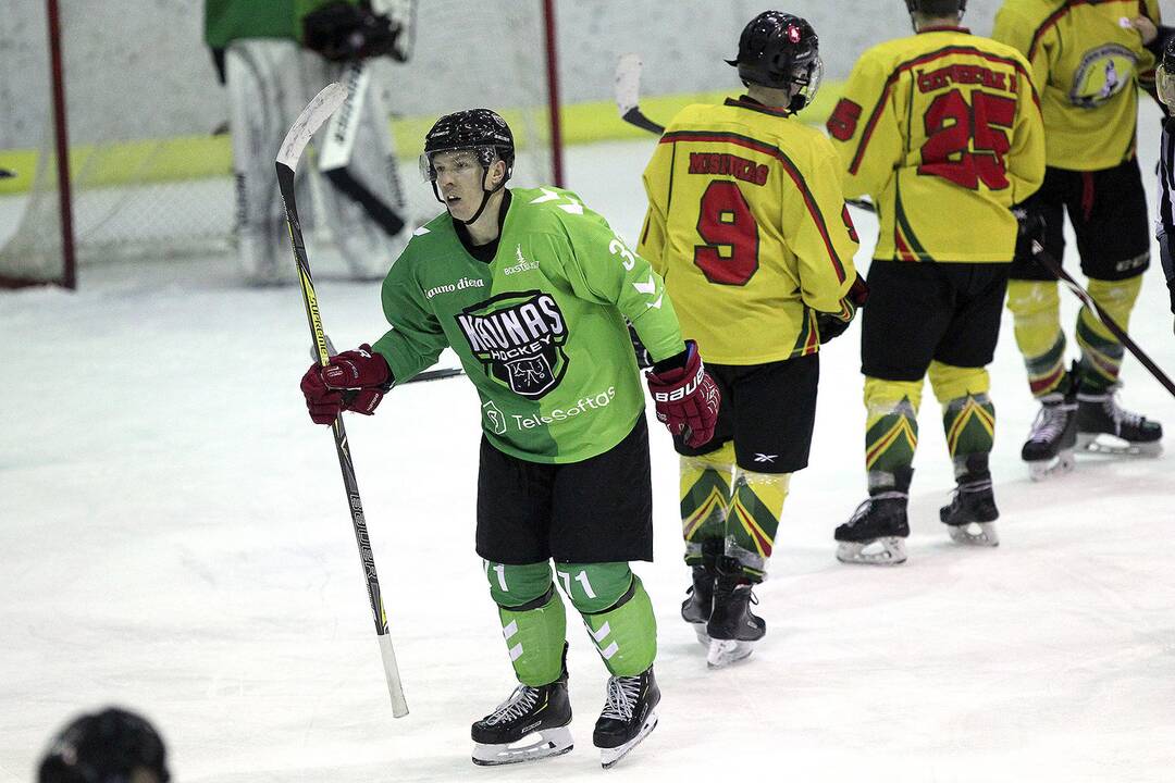 NLRL: „Kaunas Hockey“ – „Gel. vilkas“ 6:3