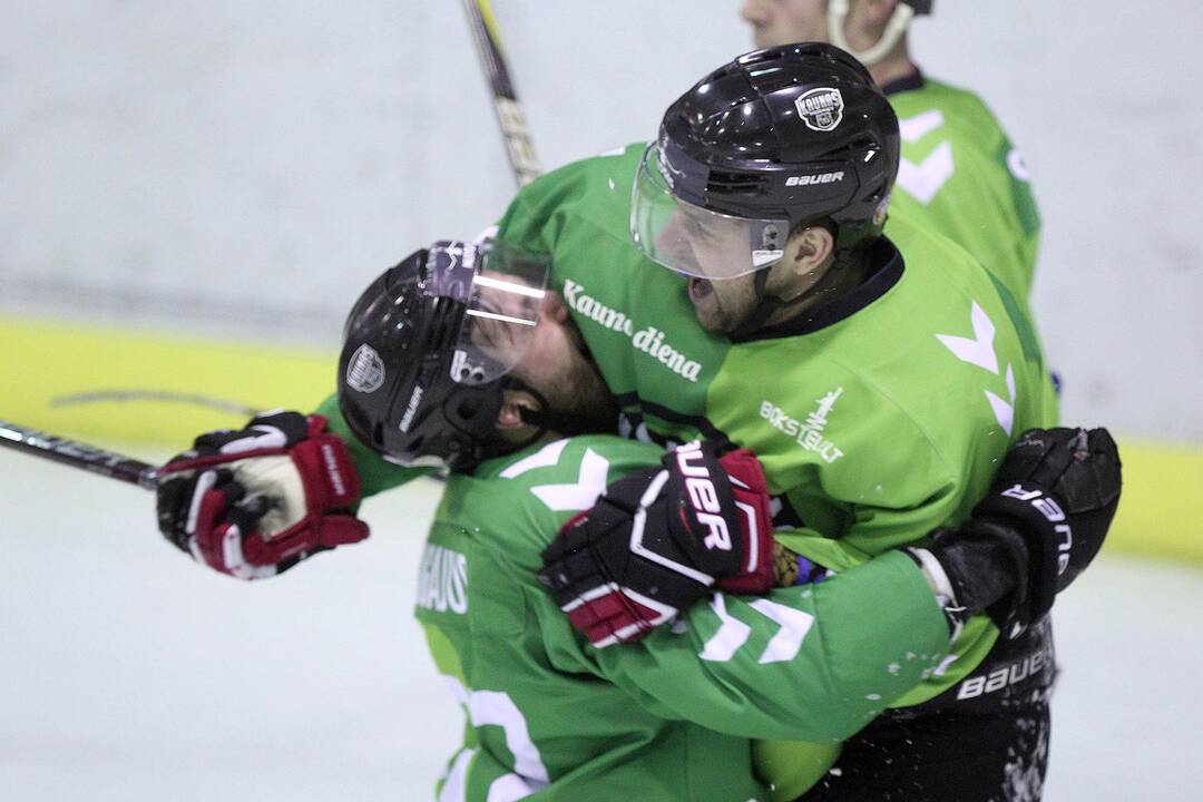 NLRL: „Kaunas Hockey“ – „Gel. vilkas“ 6:3