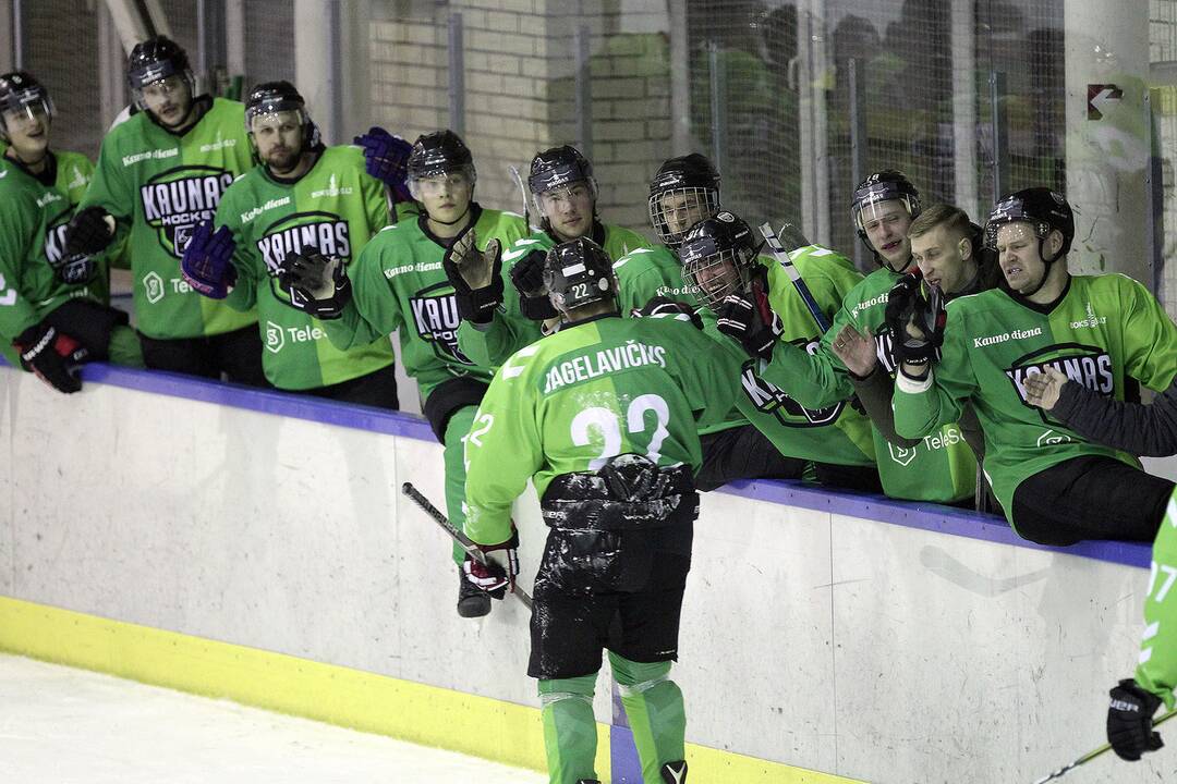 NLRL: „Kaunas Hockey“ – „Gel. vilkas“ 6:3