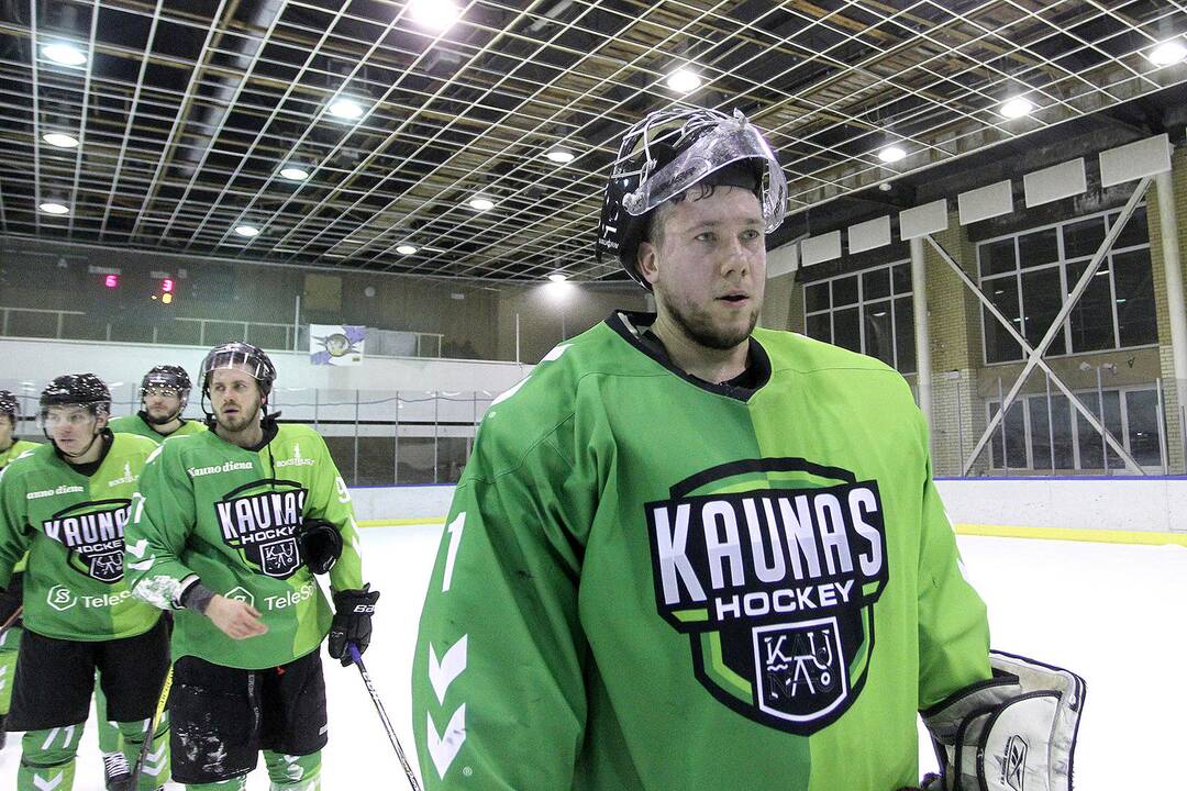 NLRL: „Kaunas Hockey“ – „Gel. vilkas“ 6:3