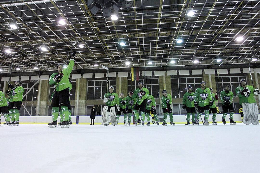 NLRL: „Kaunas Hockey“ – „Gel. vilkas“ 6:3