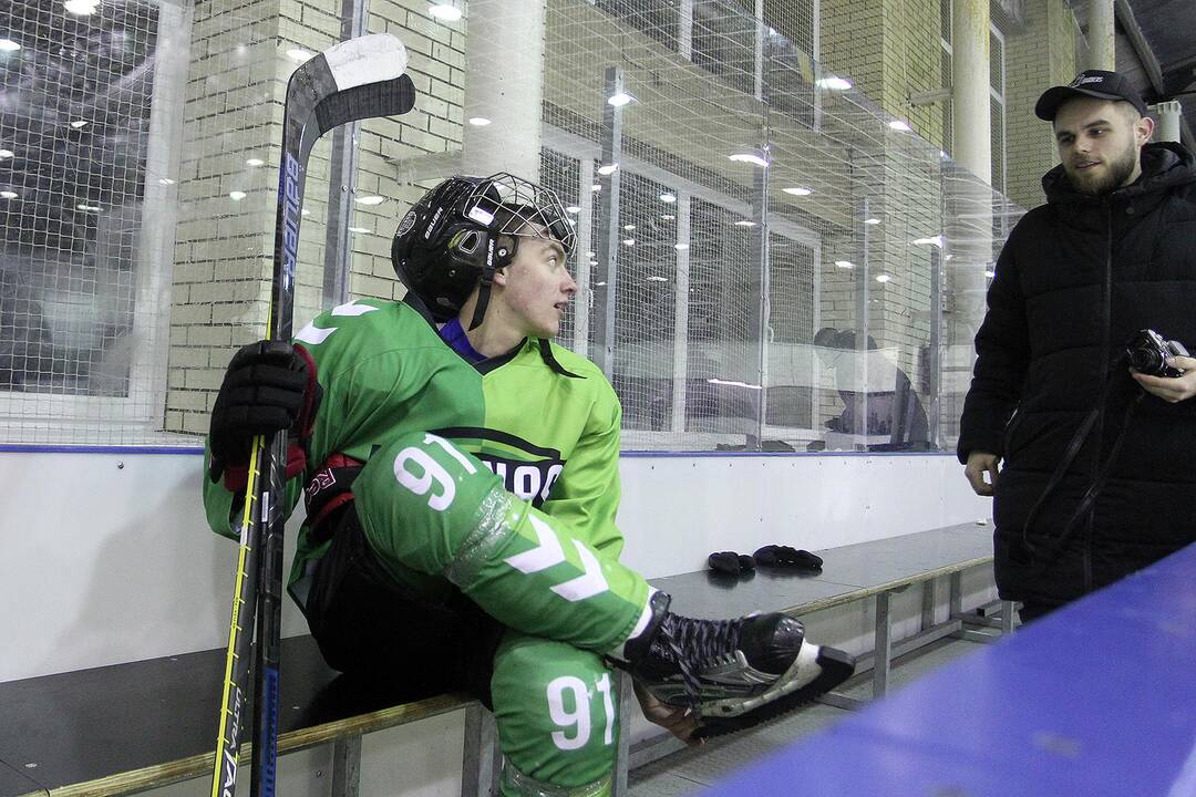 NLRL: „Kaunas Hockey“ – „Gel. vilkas“ 6:3