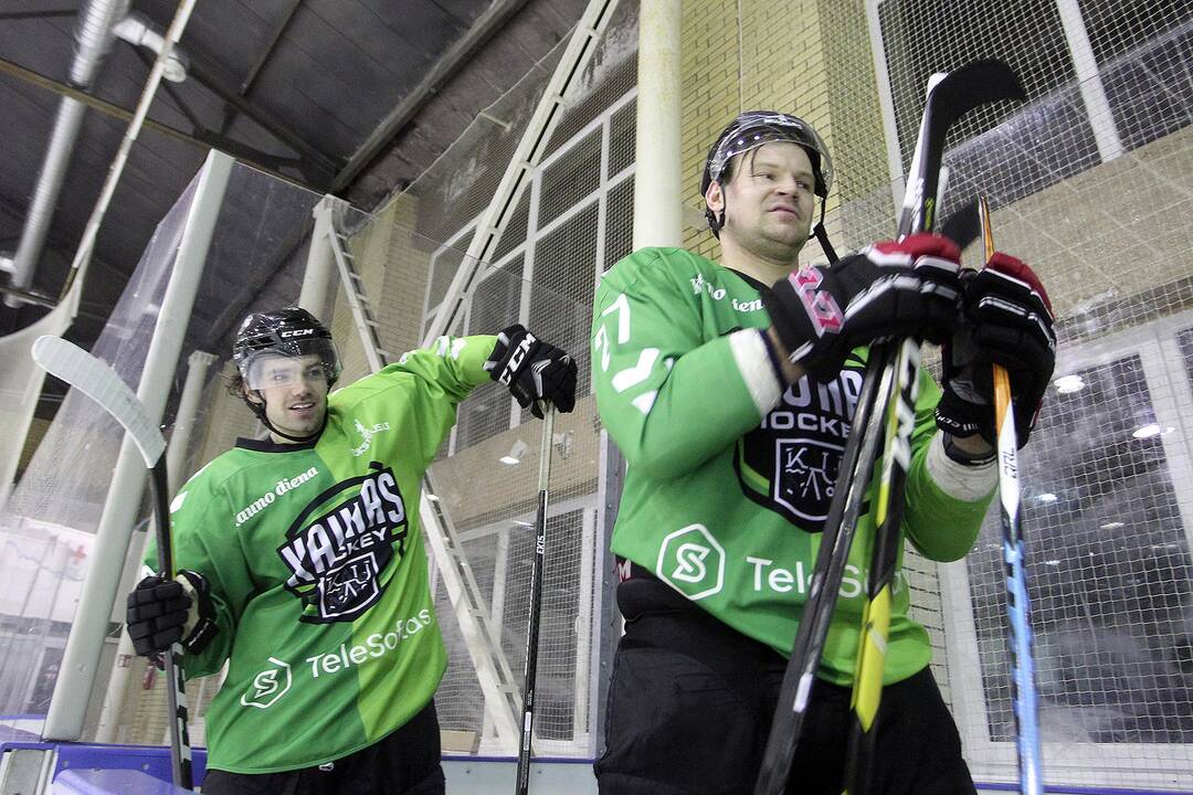 NLRL: „Kaunas Hockey“ – „Gel. vilkas“ 6:3