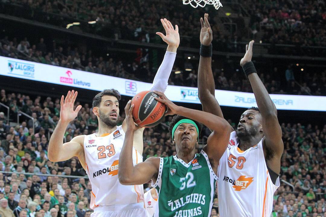 Eurolyga: „Žalgiris“ – „Baskonia“ 58:70