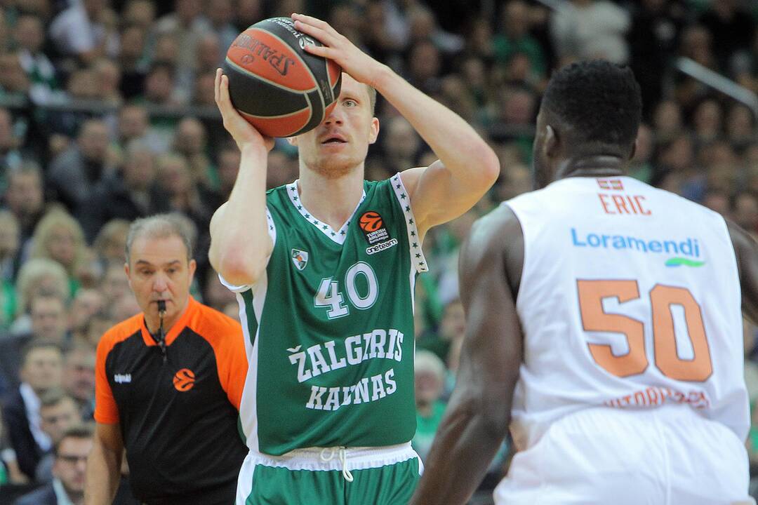 Eurolyga: „Žalgiris“ – „Baskonia“ 58:70