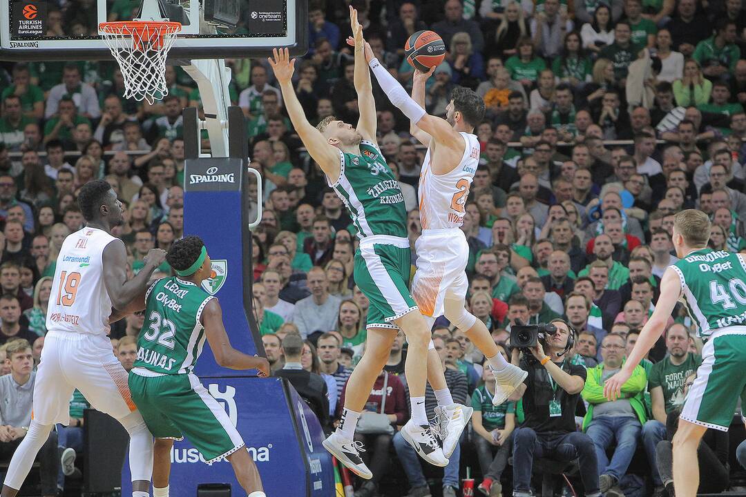 Eurolyga: „Žalgiris“ – „Baskonia“ 58:70