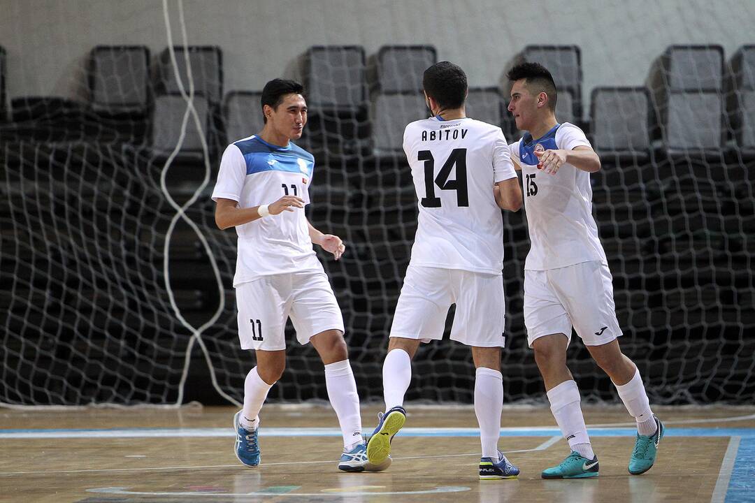 Futsalo kontrolinės: Lietuva – Kirgizija 2:6