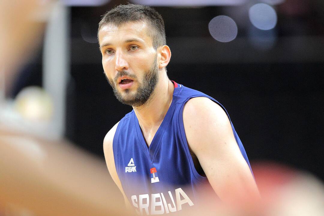Krepšinis. Lietuva – Serbija 91:95