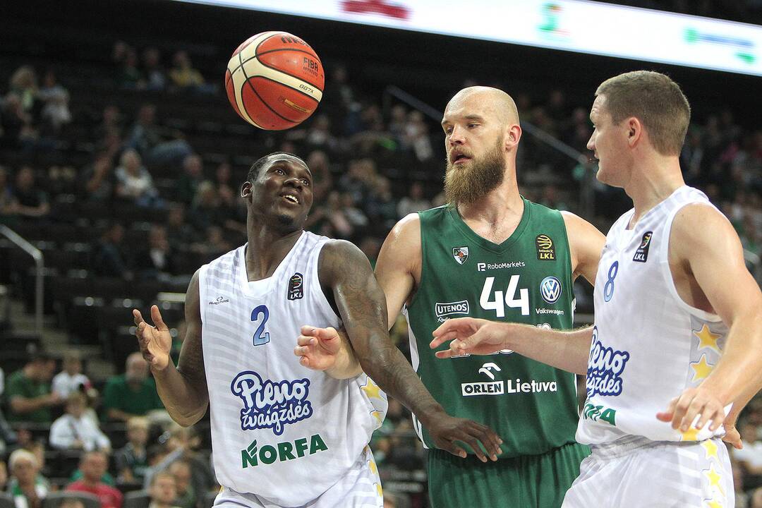 LKL: „Žalgiris“ – „Pieno žvaigždės“ 103:66