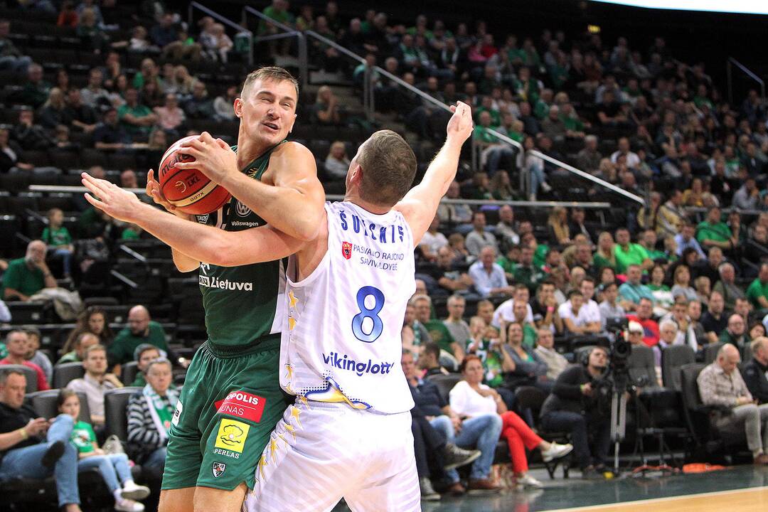 LKL: „Žalgiris“ – „Pieno žvaigždės“ 103:66