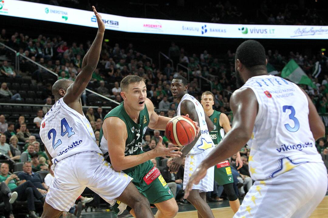 LKL: „Žalgiris“ – „Pieno žvaigždės“ 103:66