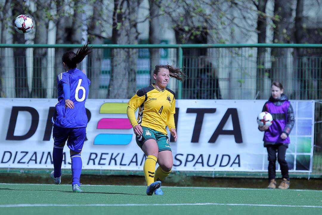 Moterų futbolas: Lietuva – Andora 2:0