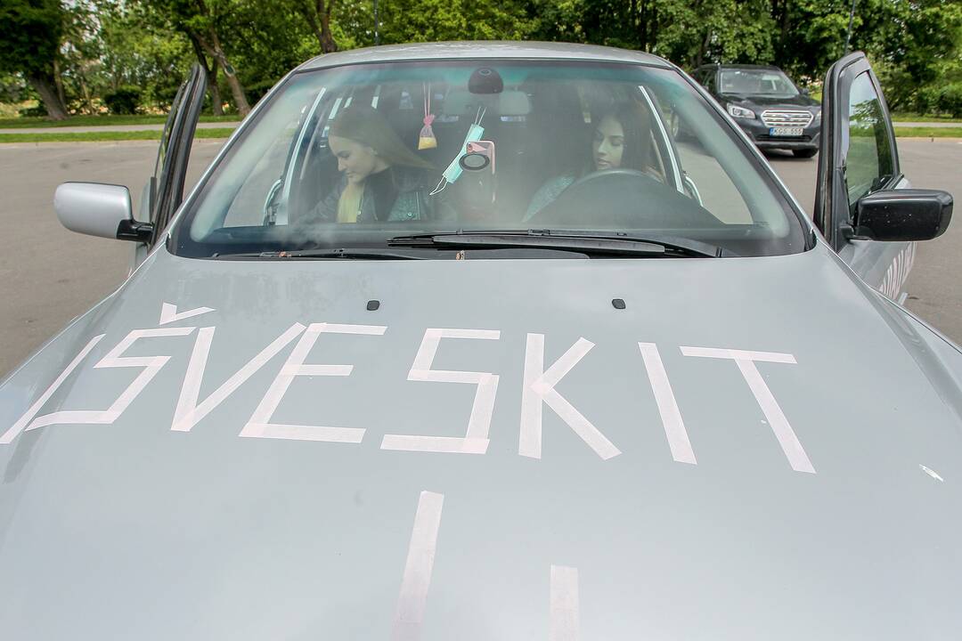 Kaune minimas kitoks paskutinis skambutis