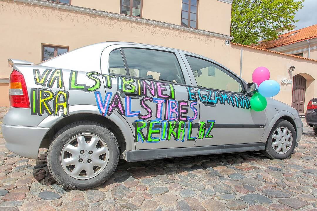Kaune minimas kitoks paskutinis skambutis