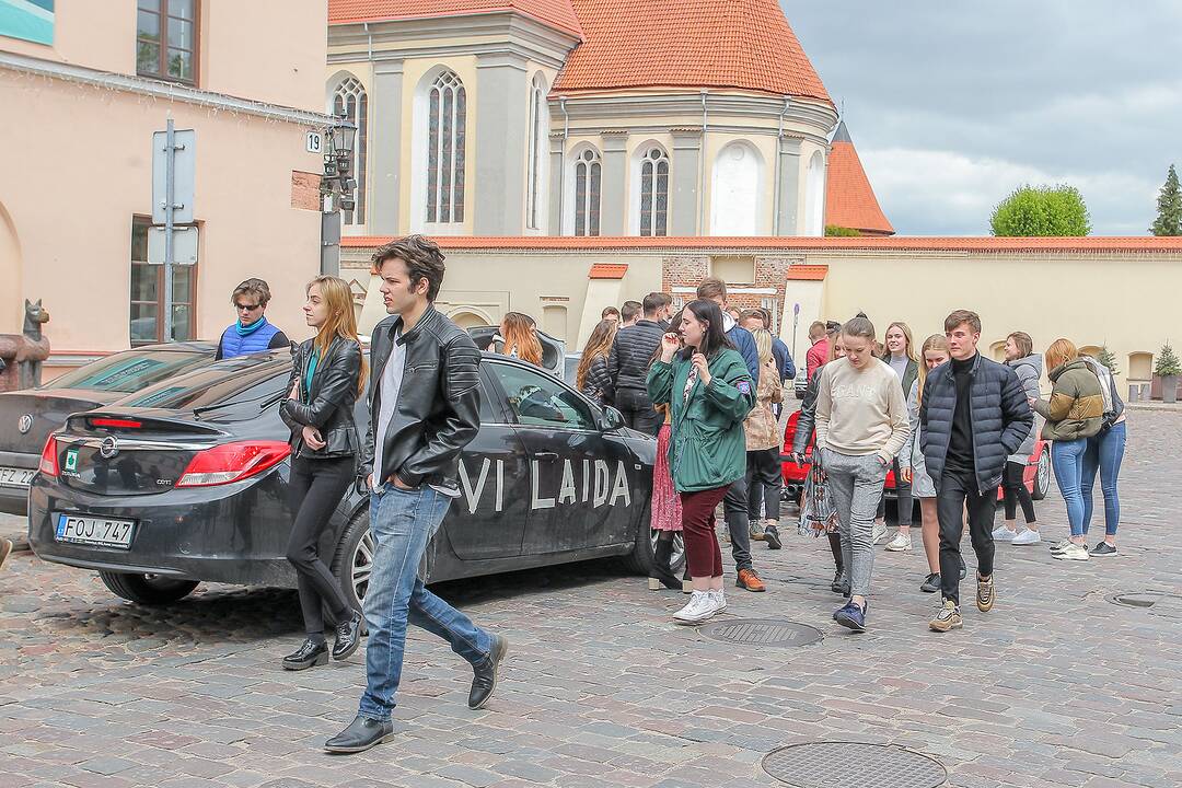 Kaune minimas kitoks paskutinis skambutis