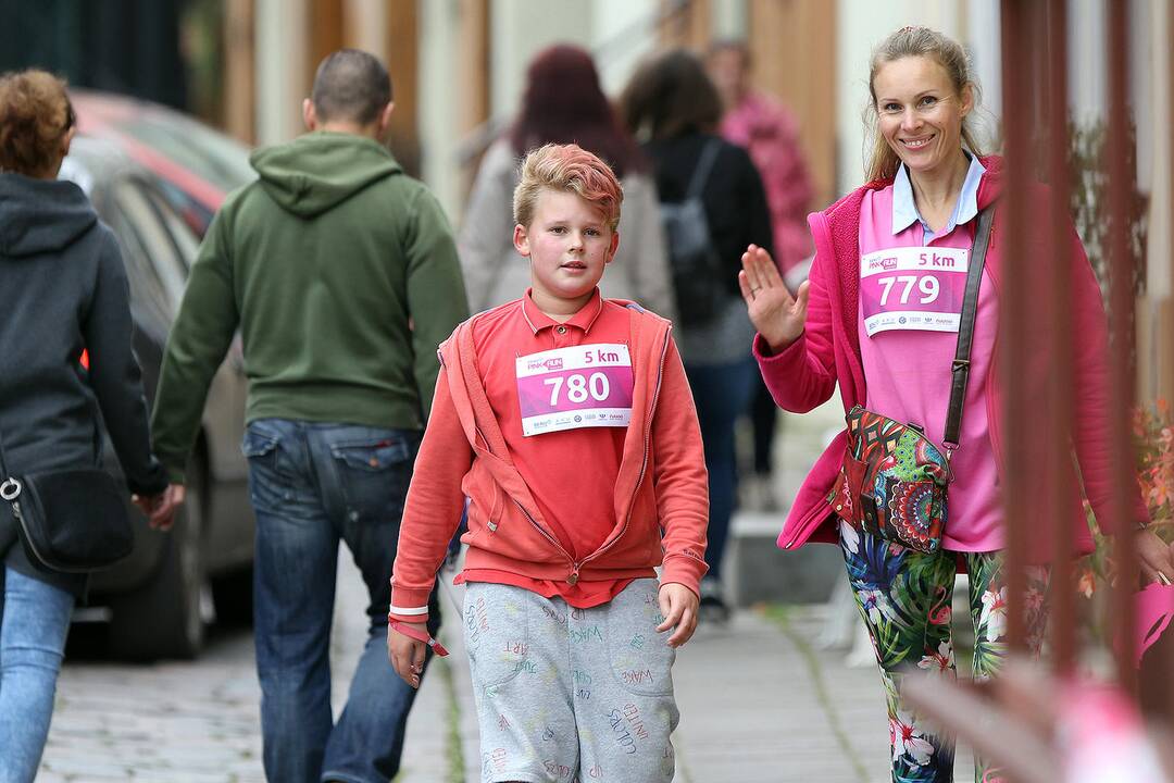 „Pink Run“ bėgimas Kaune