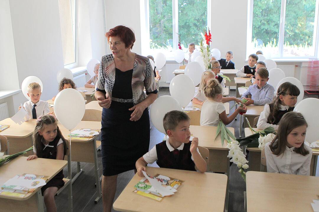Mokyklos atidarymas Raudondvaryje
