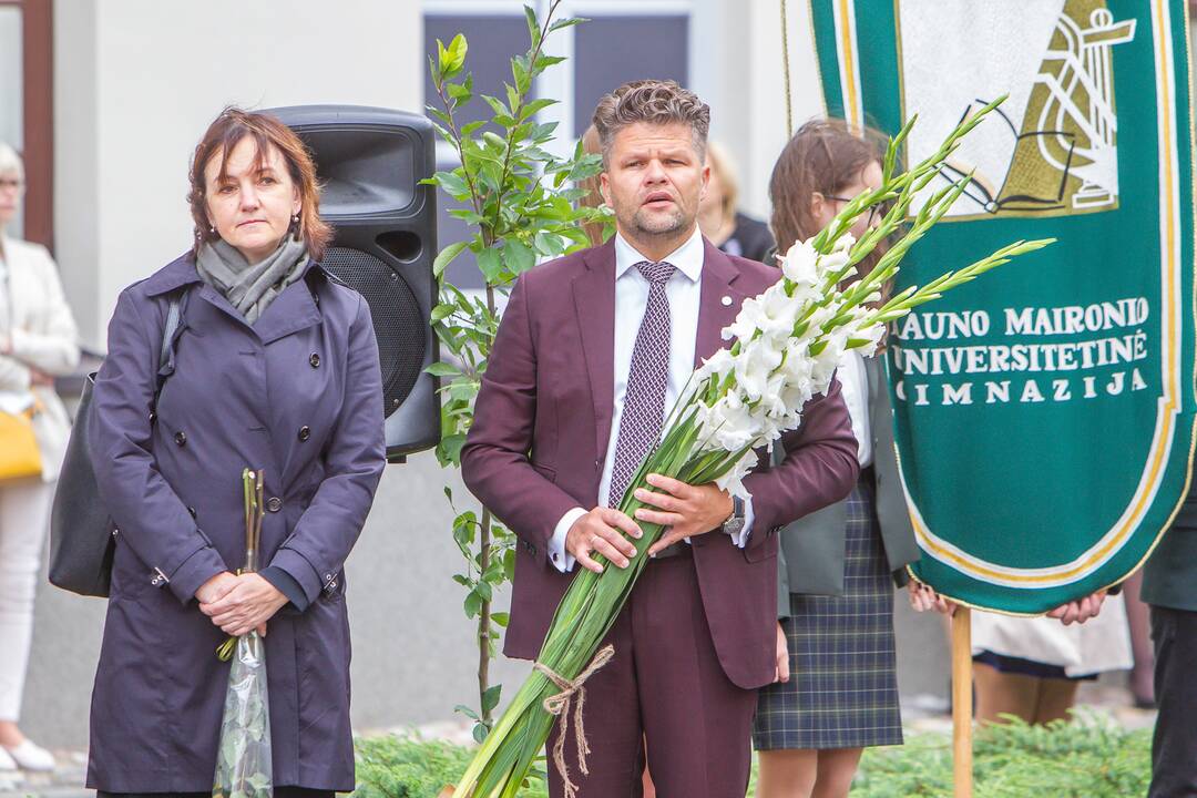 Rugsėjo 1-oji Maironio gimnazijoje