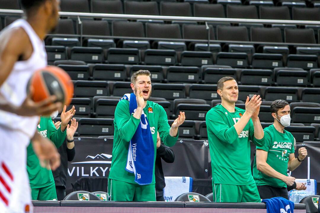 Eurolyga: „Žalgiris“ – „Bayern“ 74:73