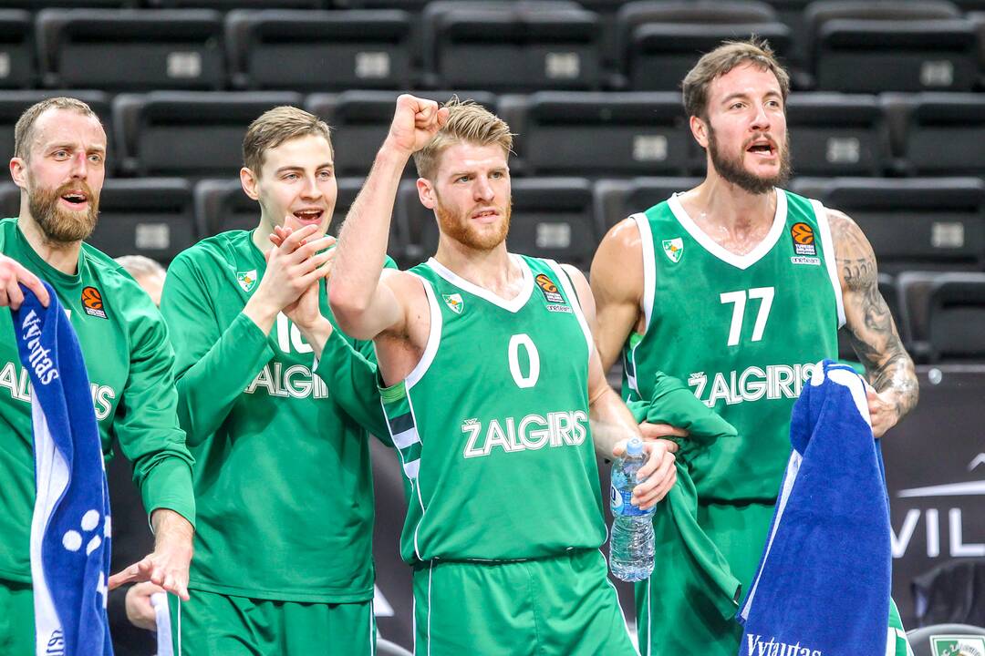 Eurolyga: „Žalgiris“ – „Bayern“ 74:73