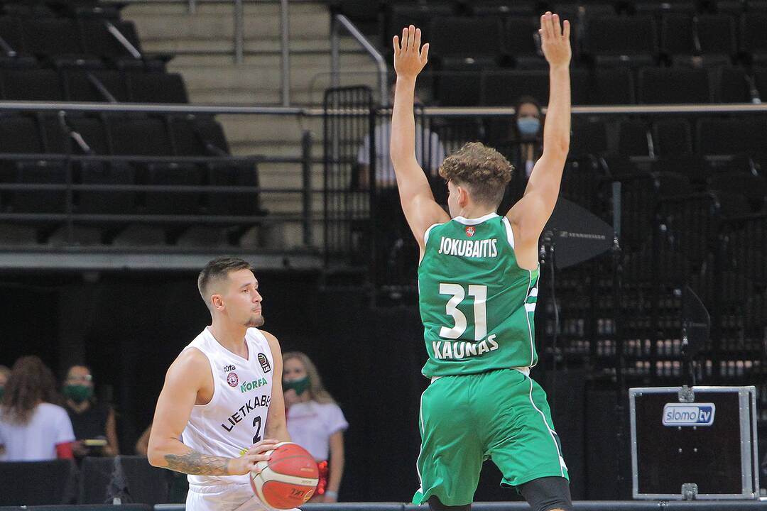 LKL: „Žalgiris“ – „Lietkabelis“ 61:72