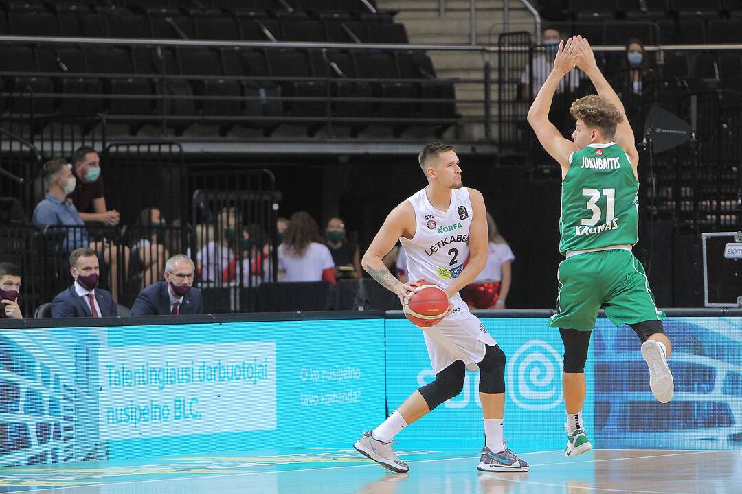 LKL: „Žalgiris“ – „Lietkabelis“ 61:72