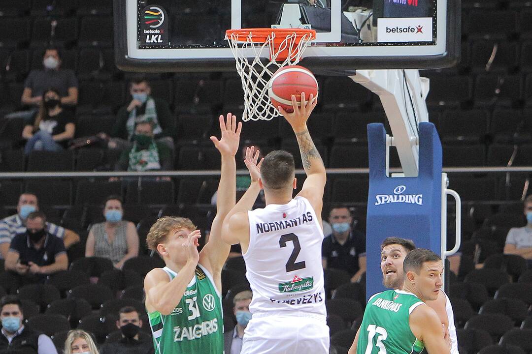 LKL: „Žalgiris“ – „Lietkabelis“ 61:72