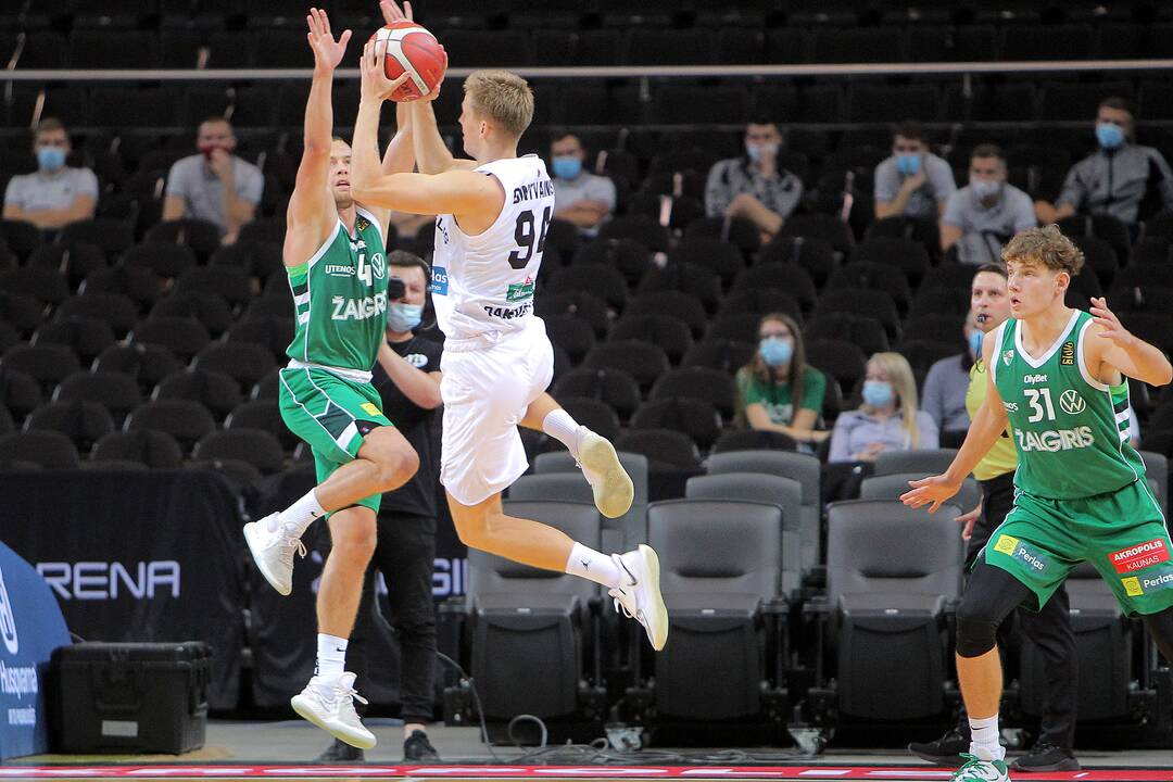 LKL: „Žalgiris“ – „Lietkabelis“ 61:72