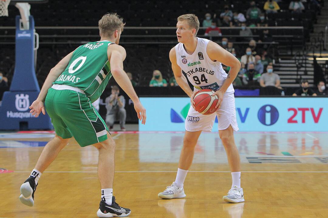 LKL: „Žalgiris“ – „Lietkabelis“ 61:72