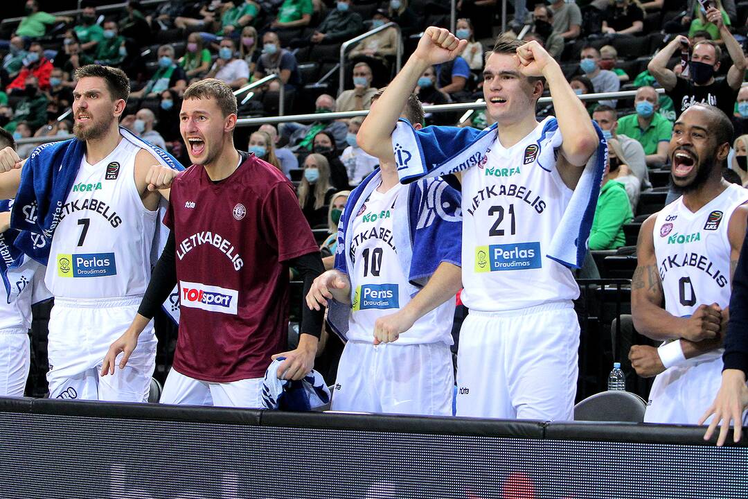 LKL: „Žalgiris“ – „Lietkabelis“ 61:72