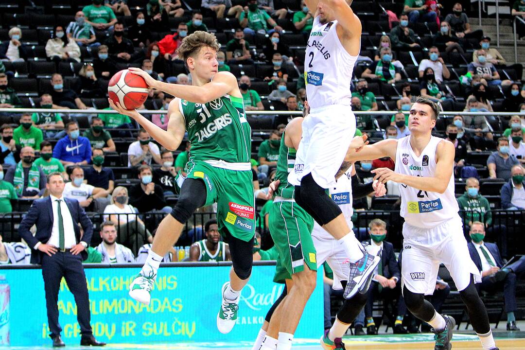 LKL: „Žalgiris“ – „Lietkabelis“ 61:72