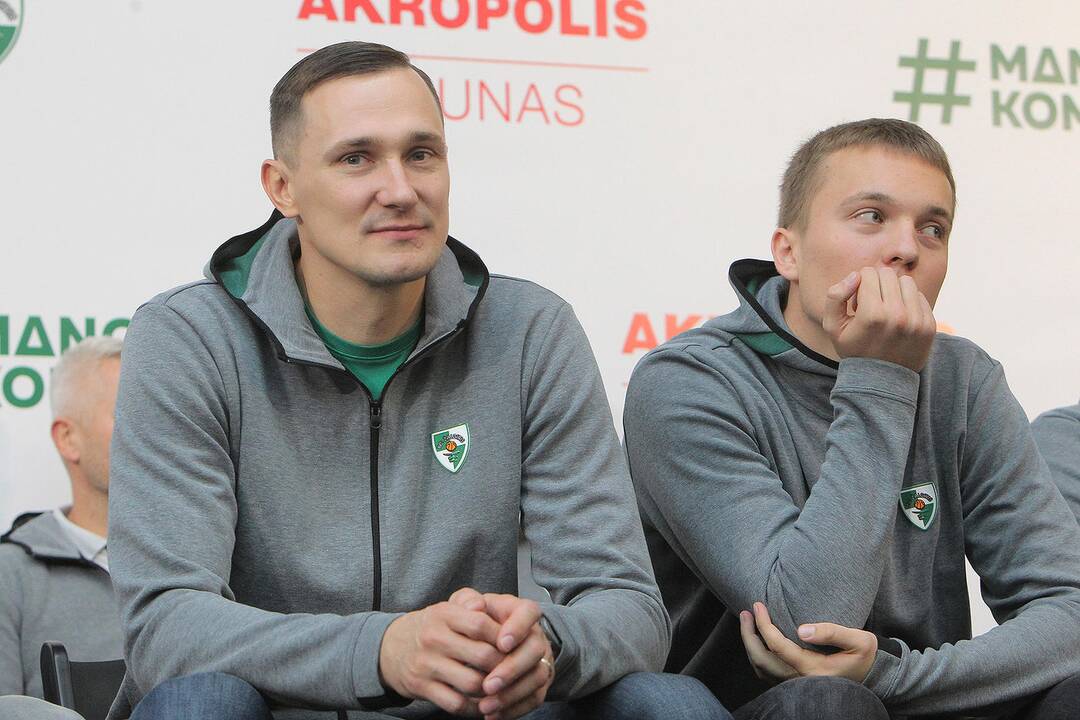 Kauno „Žalgirio“ komandos pristatymas