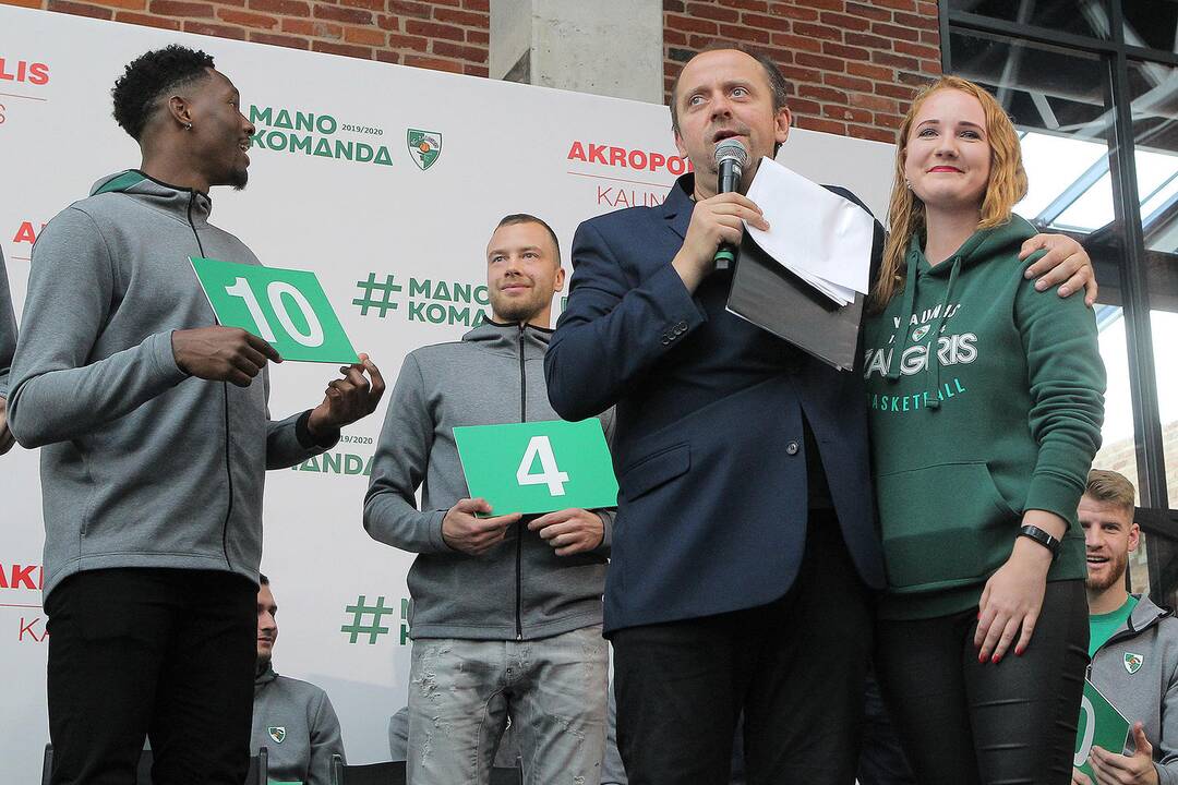 Kauno „Žalgirio“ komandos pristatymas