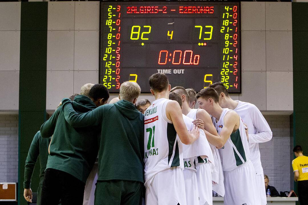 NKL: „Žalgiris-2“ – „Ežerūnas“ 82:73