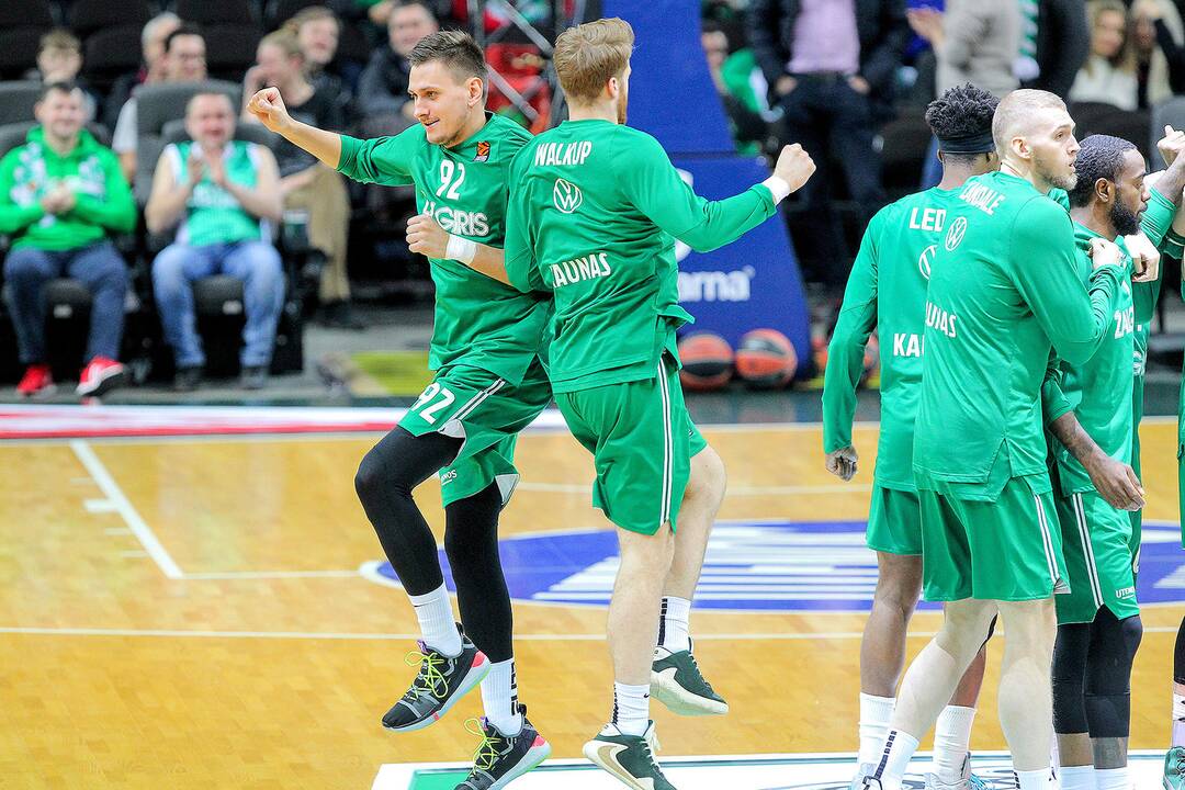 Eurolyga: „Žalgiris“ – „Anadolu Efes“ 68:74