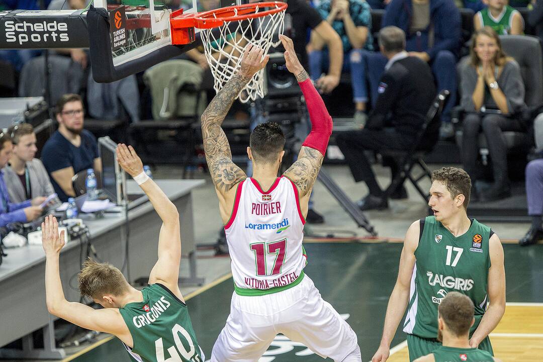 Eurolyga: „Žalgiris“ – „Baskonia“ 79:87