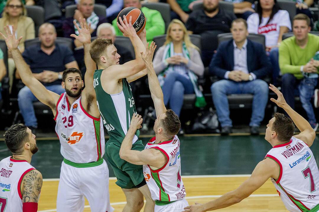 Eurolyga: „Žalgiris“ – „Baskonia“ 79:87
