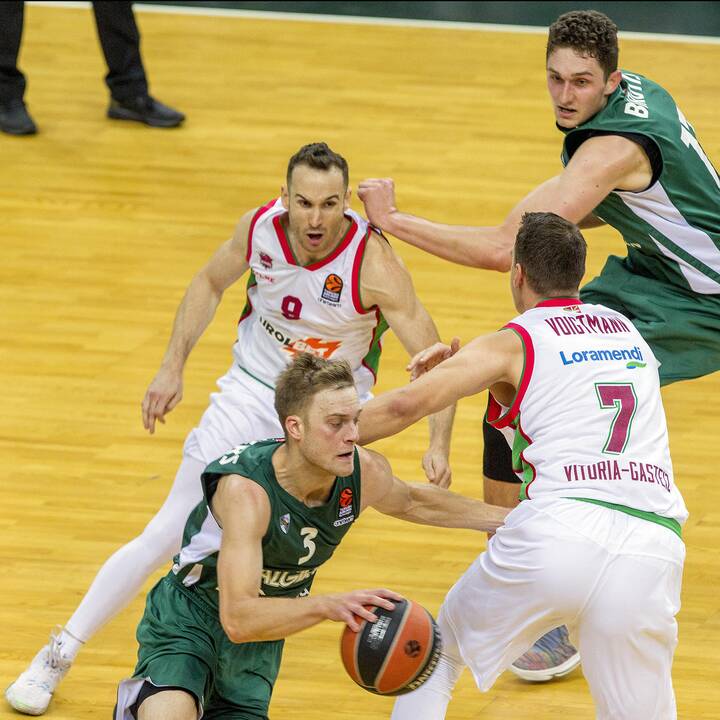 Eurolyga: „Žalgiris“ – „Baskonia“ 79:87