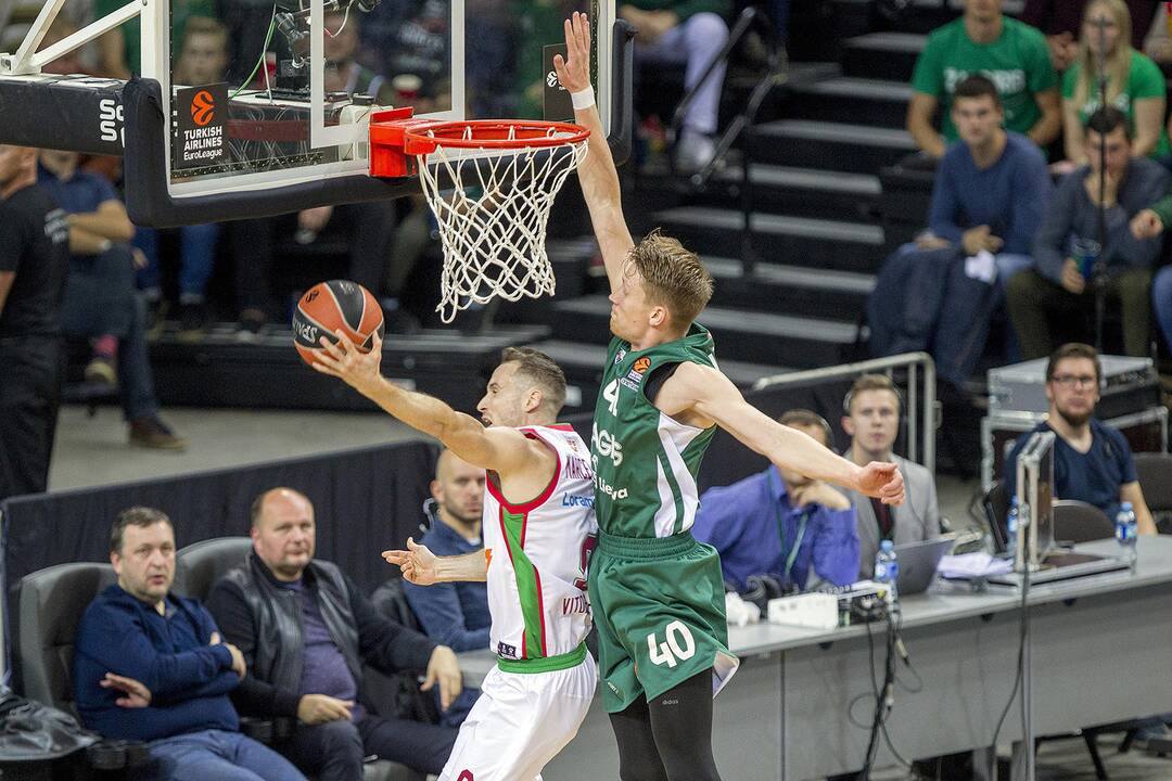 Eurolyga: „Žalgiris“ – „Baskonia“ 79:87