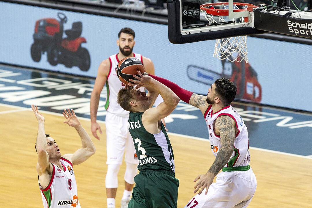 Eurolyga: „Žalgiris“ – „Baskonia“ 79:87