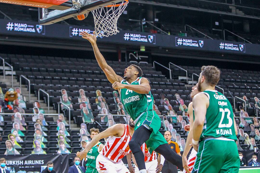 Eurolyga: „Žalgiris“ – „Crvena zvezda“ 75:62