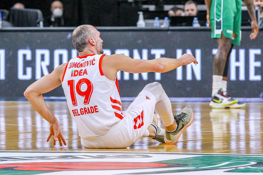 Eurolyga: „Žalgiris“ – „Crvena zvezda“ 75:62
