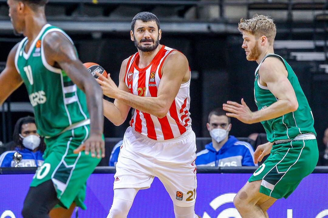 Eurolyga: „Žalgiris“ – „Crvena zvezda“ 75:62