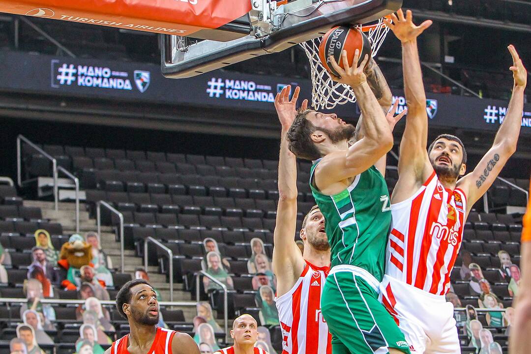 Eurolyga: „Žalgiris“ – „Crvena zvezda“ 75:62
