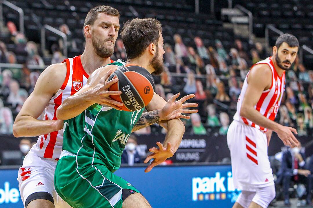 Eurolyga: „Žalgiris“ – „Crvena zvezda“ 75:62