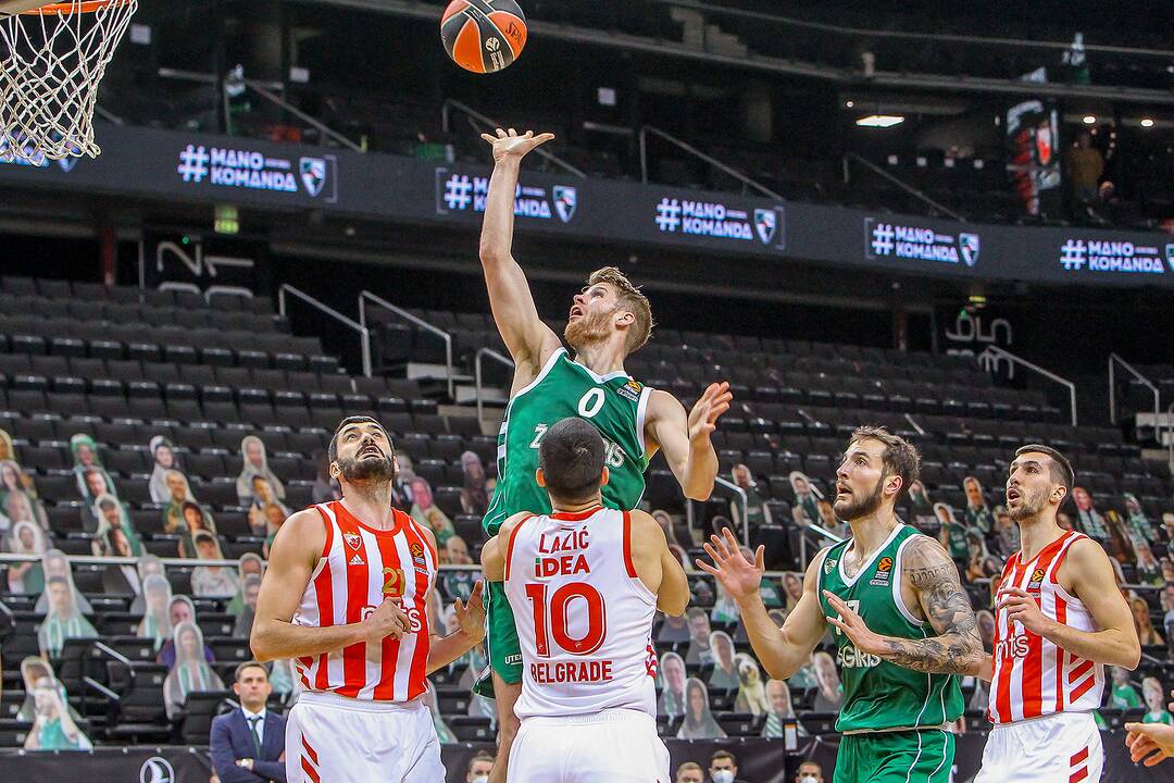 Eurolyga: „Žalgiris“ – „Crvena zvezda“ 75:62