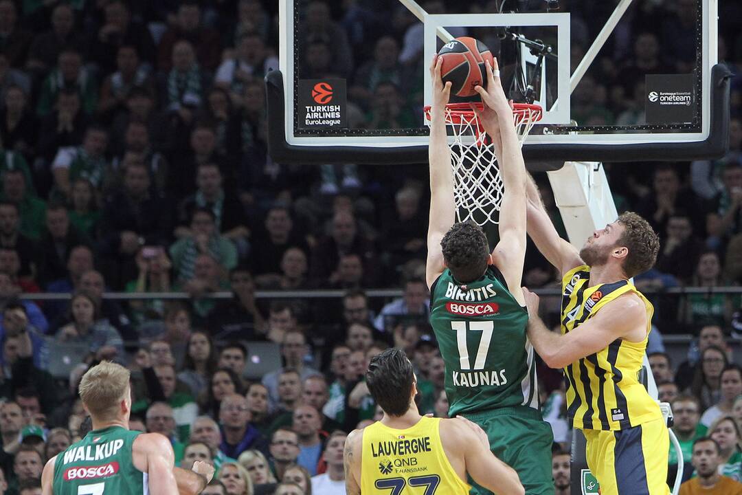 Eurolyga: „Žalgiris“ – „Fenerbachce“ 75:82