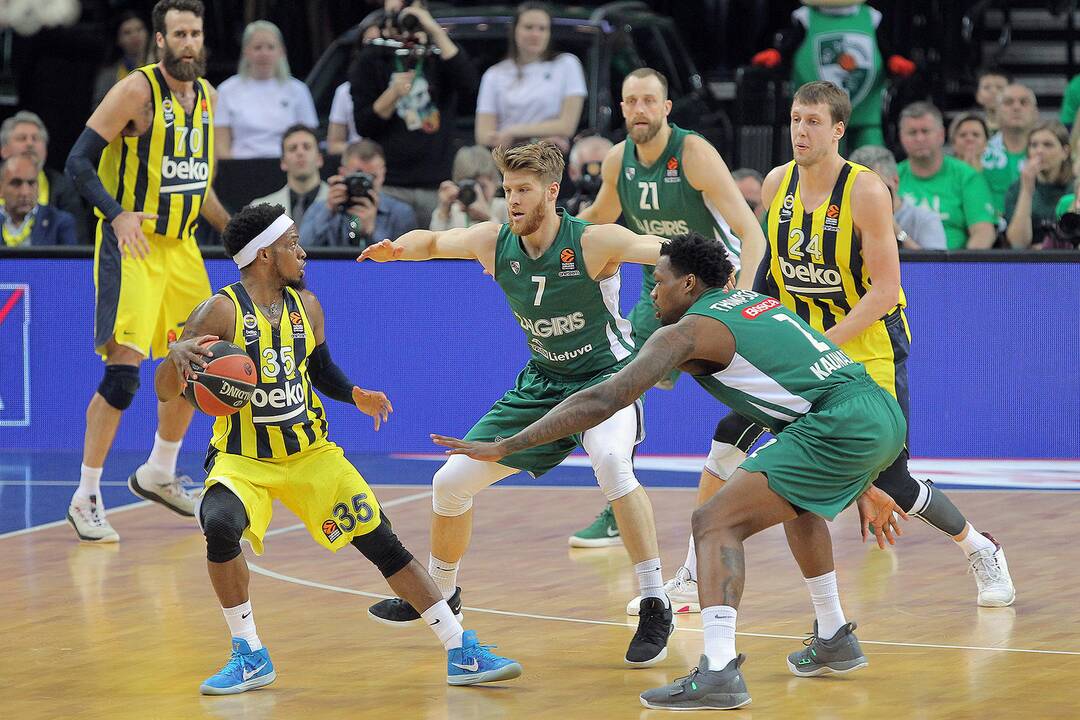 Eurolygos ketvirtfinalis: „Žalgiris“ – „Fenerbahce“ 57:66
