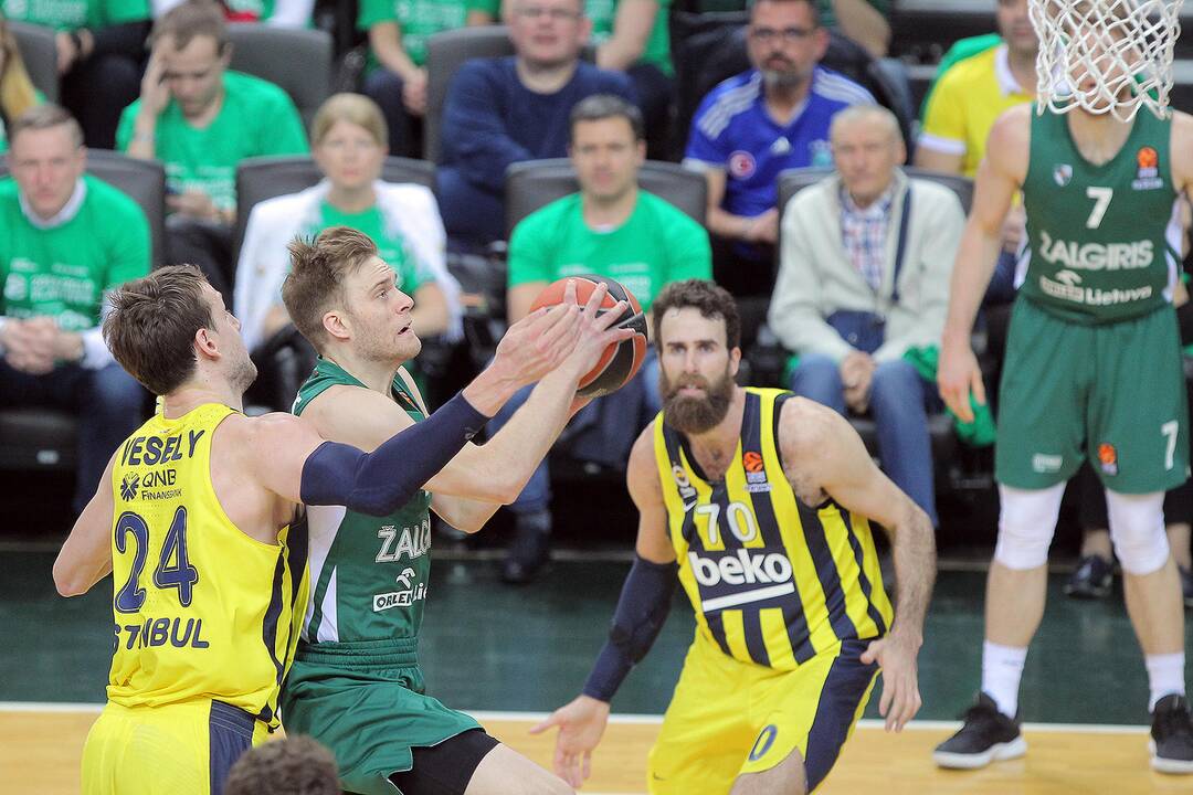 Eurolygos ketvirtfinalis: „Žalgiris“ – „Fenerbahce“ 57:66