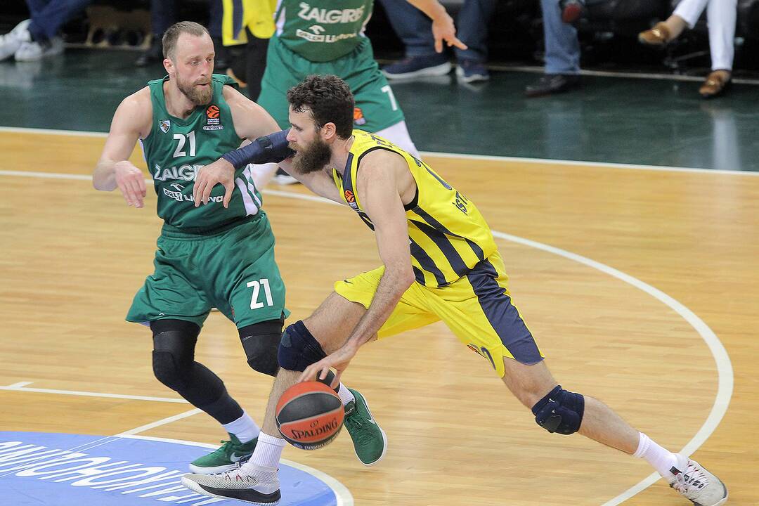 Eurolygos ketvirtfinalis: „Žalgiris“ – „Fenerbahce“ 57:66